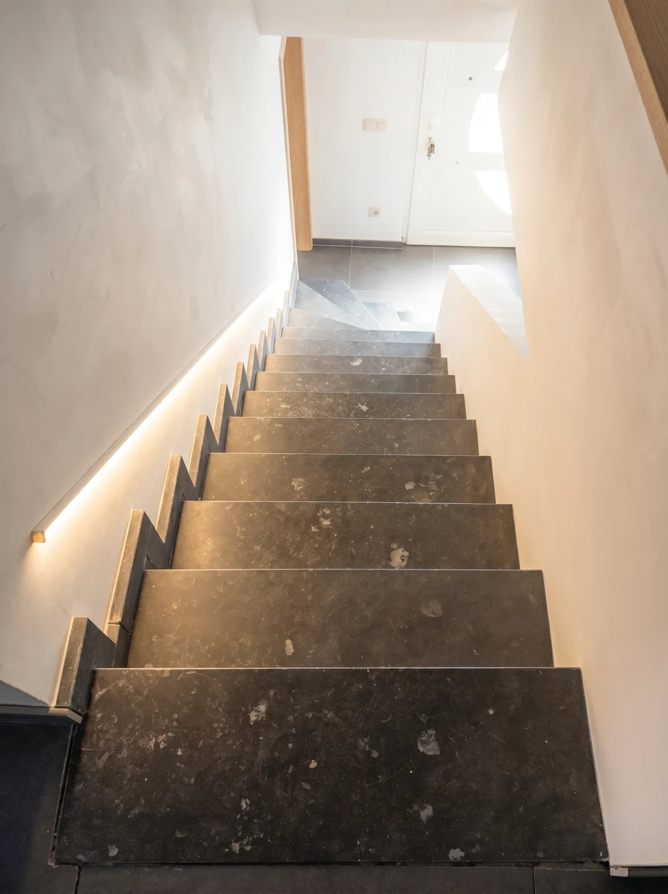 LED-trapverlichting op de trap